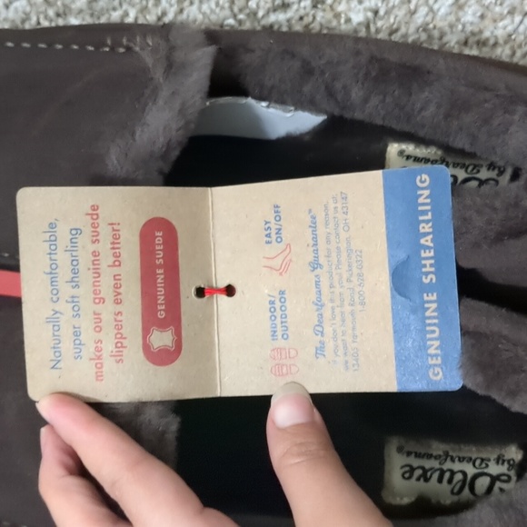 Dluxe by Dearfoams Mens Size 12 - Picture 4 of 7